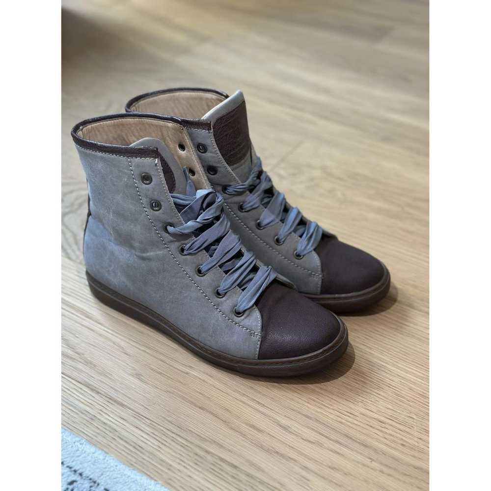 Brunello Cucinelli Leather ankle boots - image 7