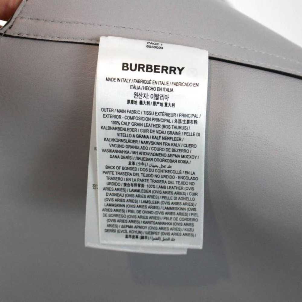 Burberry Leather jacket - image 8
