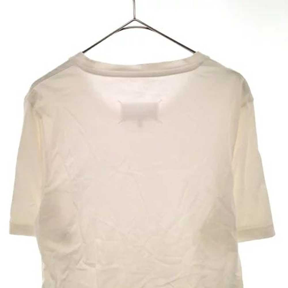 Maison Margiela Short Sleeve T-Shirts White Cotto… - image 4