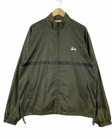 Stussy × Vintage Stussy Windbreaker Full Zipper J… - image 1