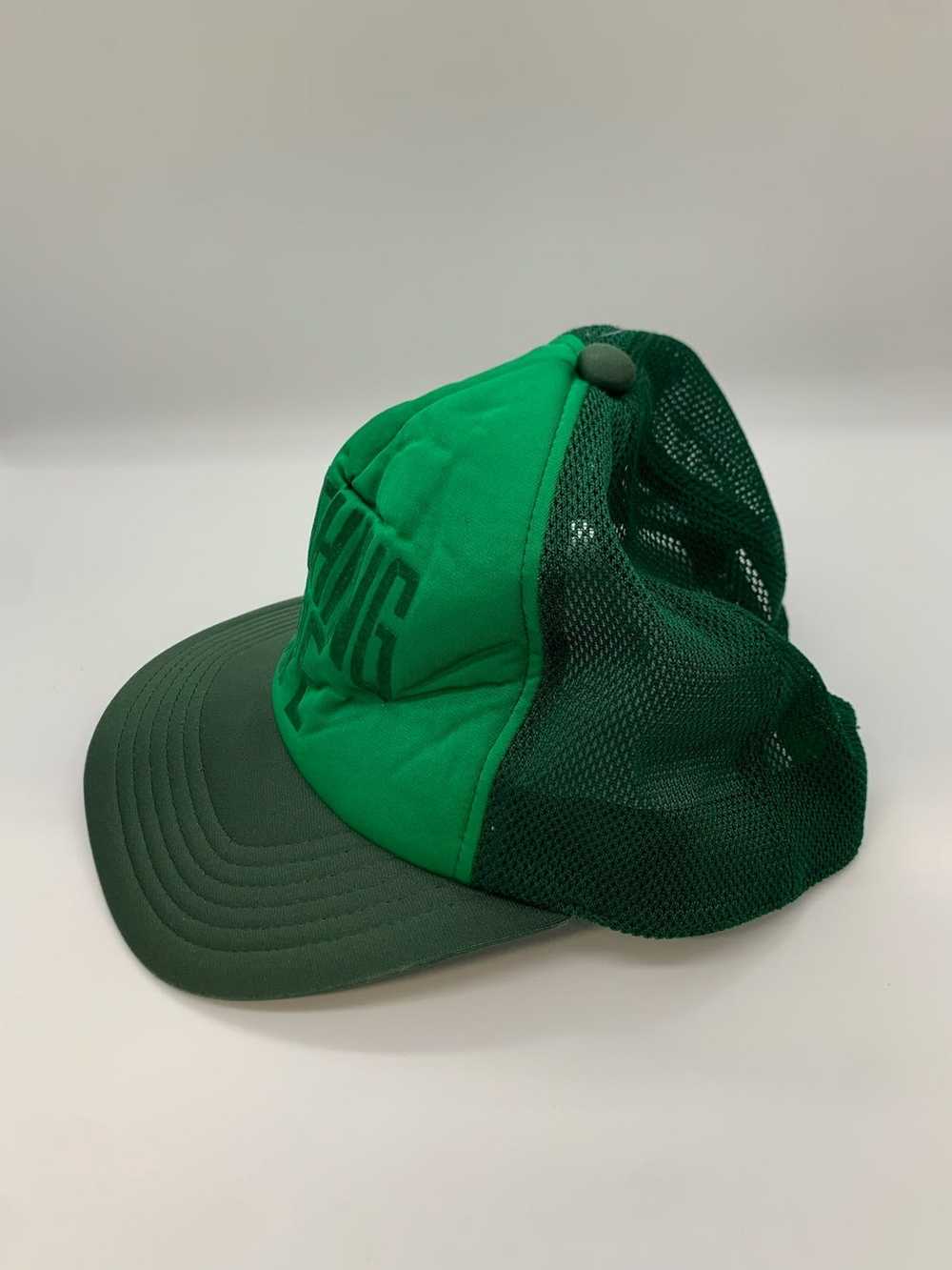 Nigo Bape Nigo Era Slime Green Trucker Hat - image 2