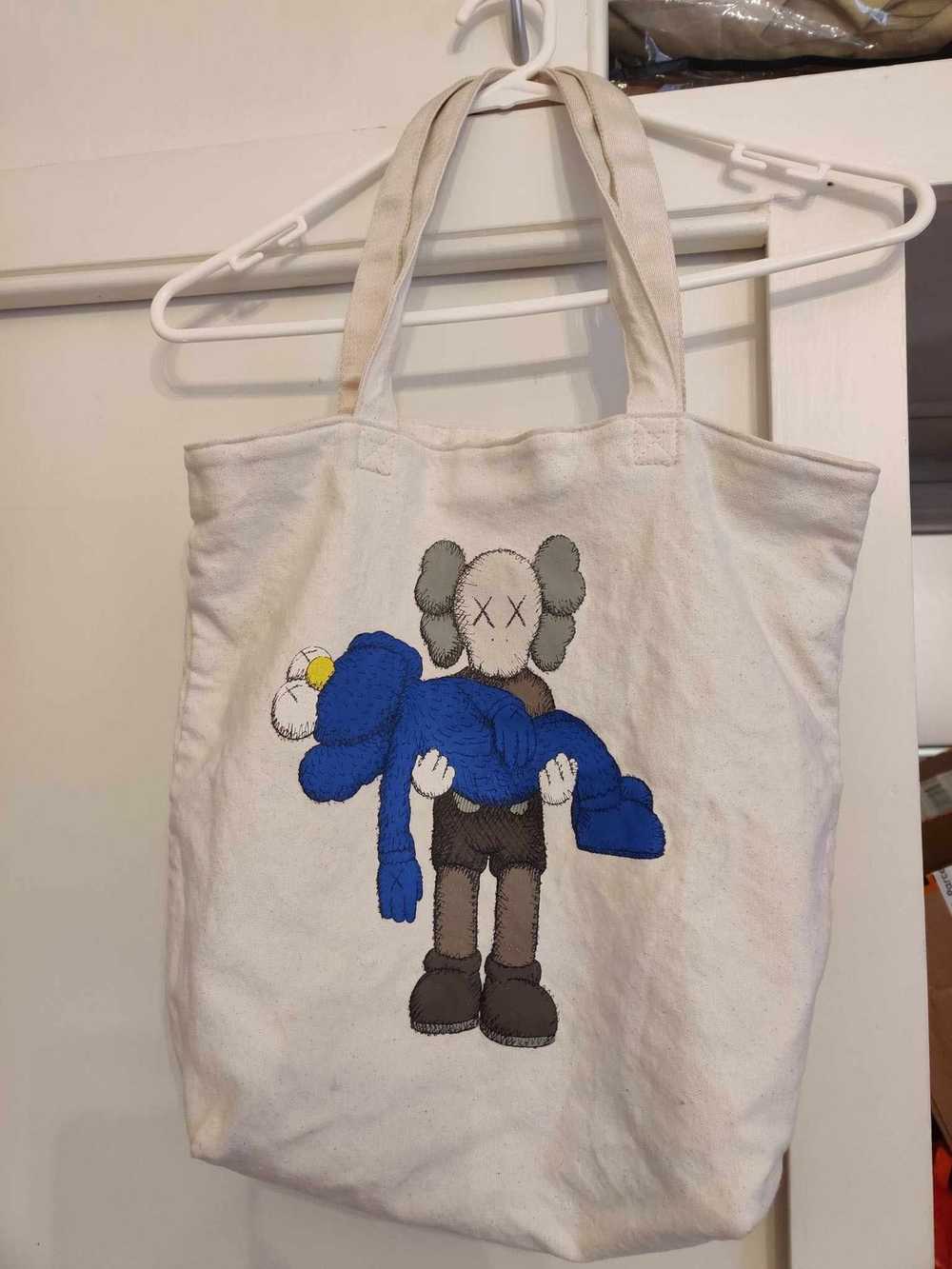 Kaws × Uniqlo KAWS BFF tote bag - image 1