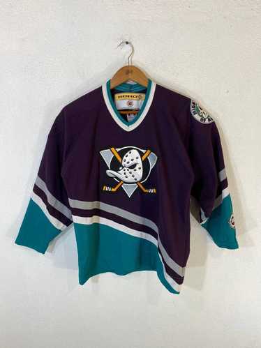 Anaheim Ducks jersey mighty retro PROPLAYER rare mens xl ext large alternate  nhl