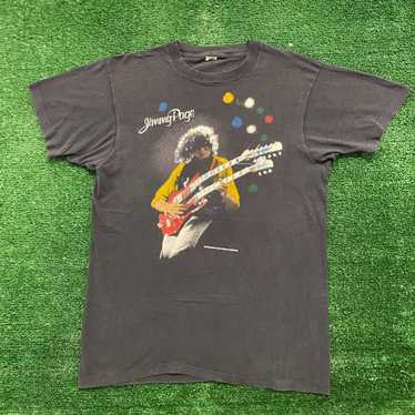 Band Tees × Led Zeppelin × Vintage Jimmy Page Led… - image 1