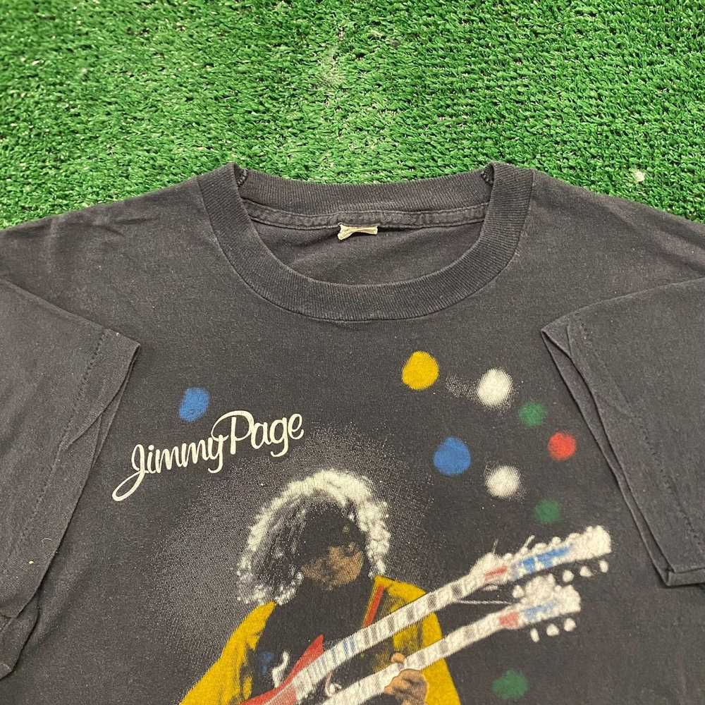 Band Tees × Led Zeppelin × Vintage Jimmy Page Led… - image 3