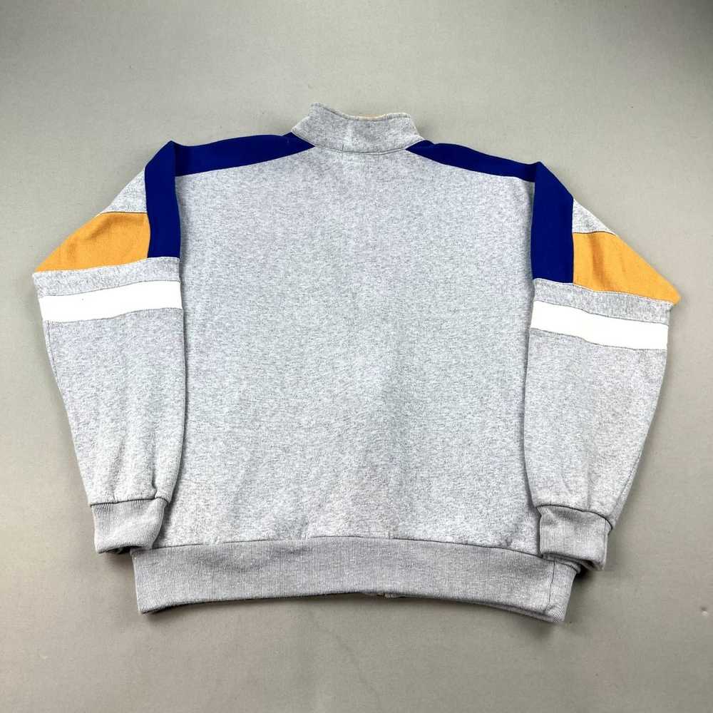 Trader Bay × Vintage Vintage Gray Sweatshirt Jack… - image 4