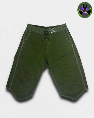 Kapital Green Long Board Shorts - image 1