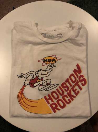 T-shirts Mitchell & Ness NBA Jumbotron Mesh Tank Rockets Yellow