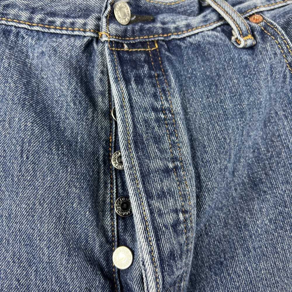 Levi's Levi's Jean Shorts 501 Straight Cut Off Fr… - image 4