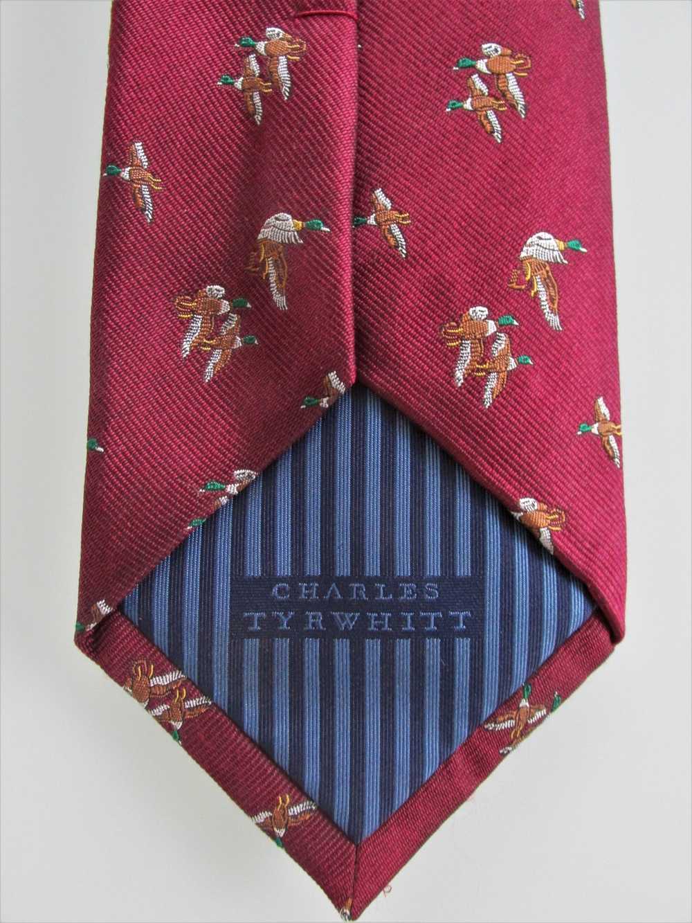 Charles Tyrwhitt Charles Tyrwhitt Men's Silk Tie - image 4