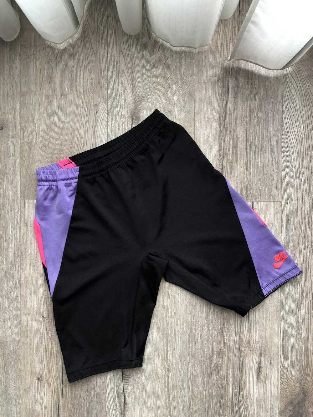 Bike Zubaz 1990's Abstract Compression Biker Shorts 