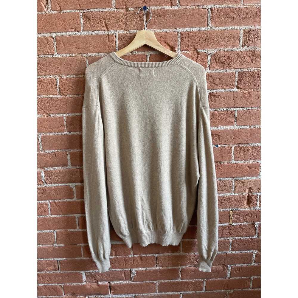 American Blue American Blue Pure Cashmere Tan lon… - image 6