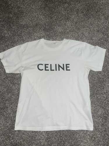 Celine Celine Homme White T-Shirt