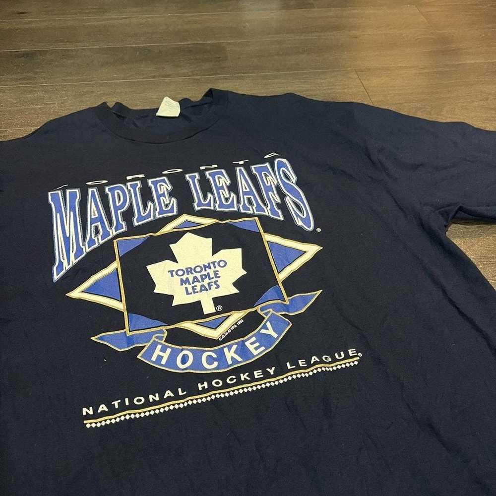 NHL × Vintage vintage toronto maple leafs t shirt… - image 2