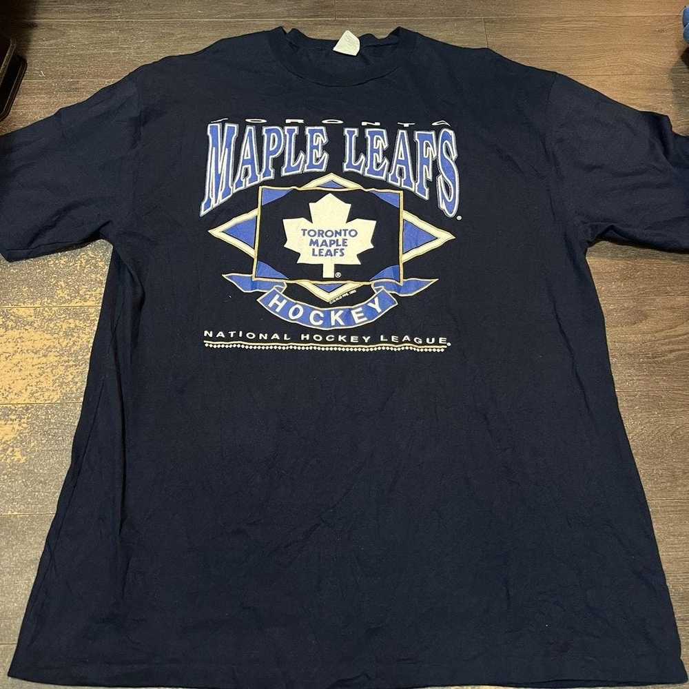 NHL × Vintage vintage toronto maple leafs t shirt… - image 3