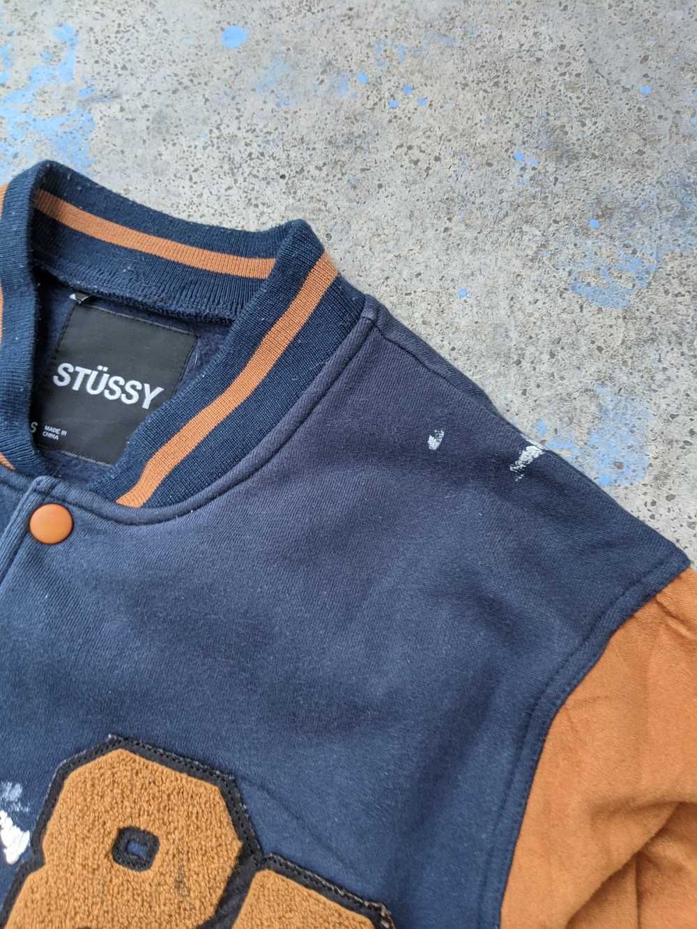 Custom × Stussy × Varsity Jacket Costom Made Colo… - image 11