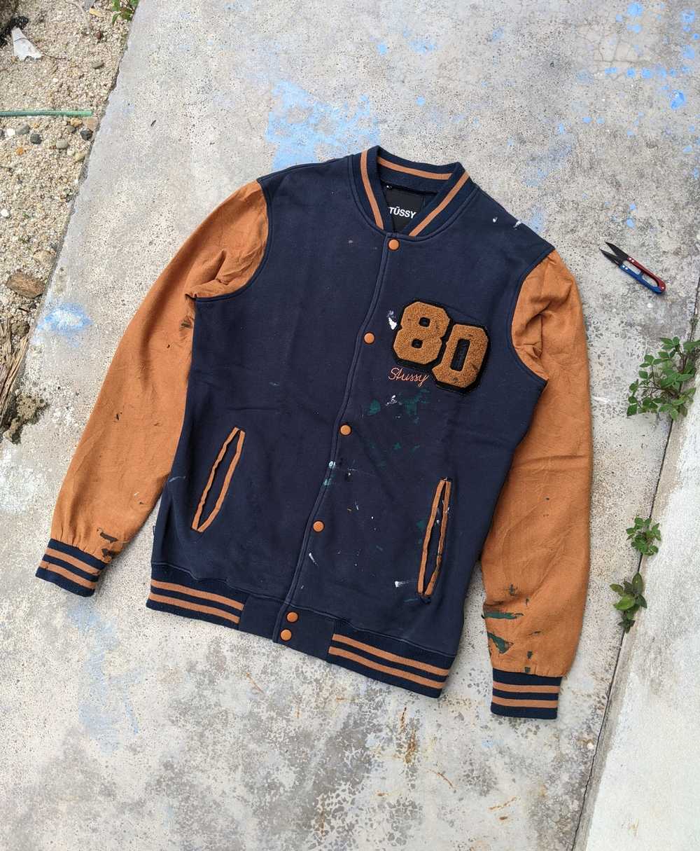 Custom × Stussy × Varsity Jacket Costom Made Colo… - image 4