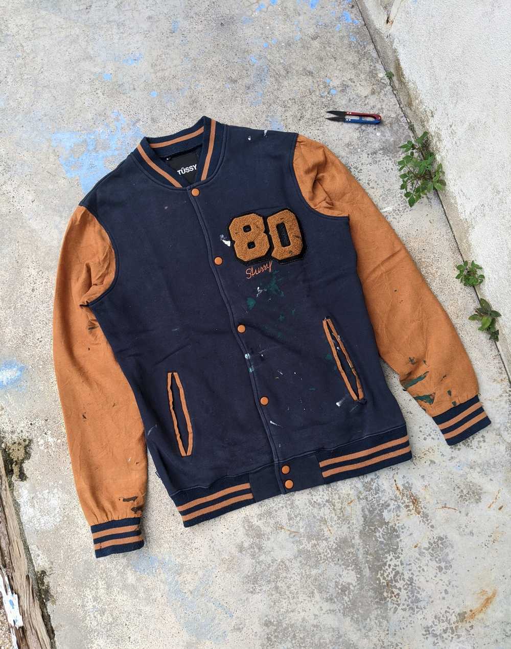 Custom × Stussy × Varsity Jacket Costom Made Colo… - image 5