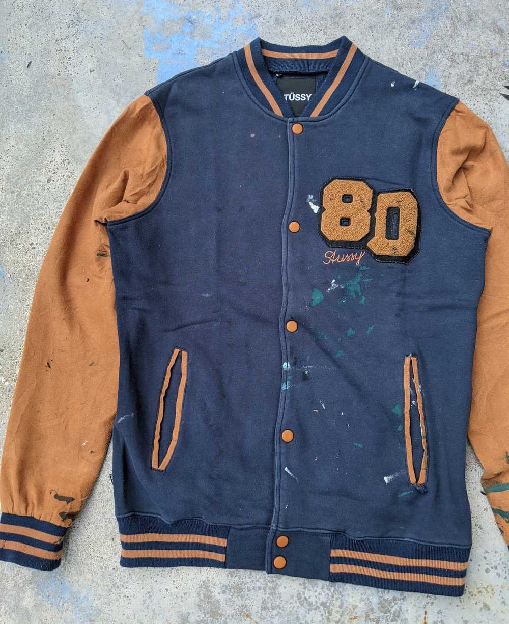 Custom × Stussy × Varsity Jacket Costom Made Colo… - image 6