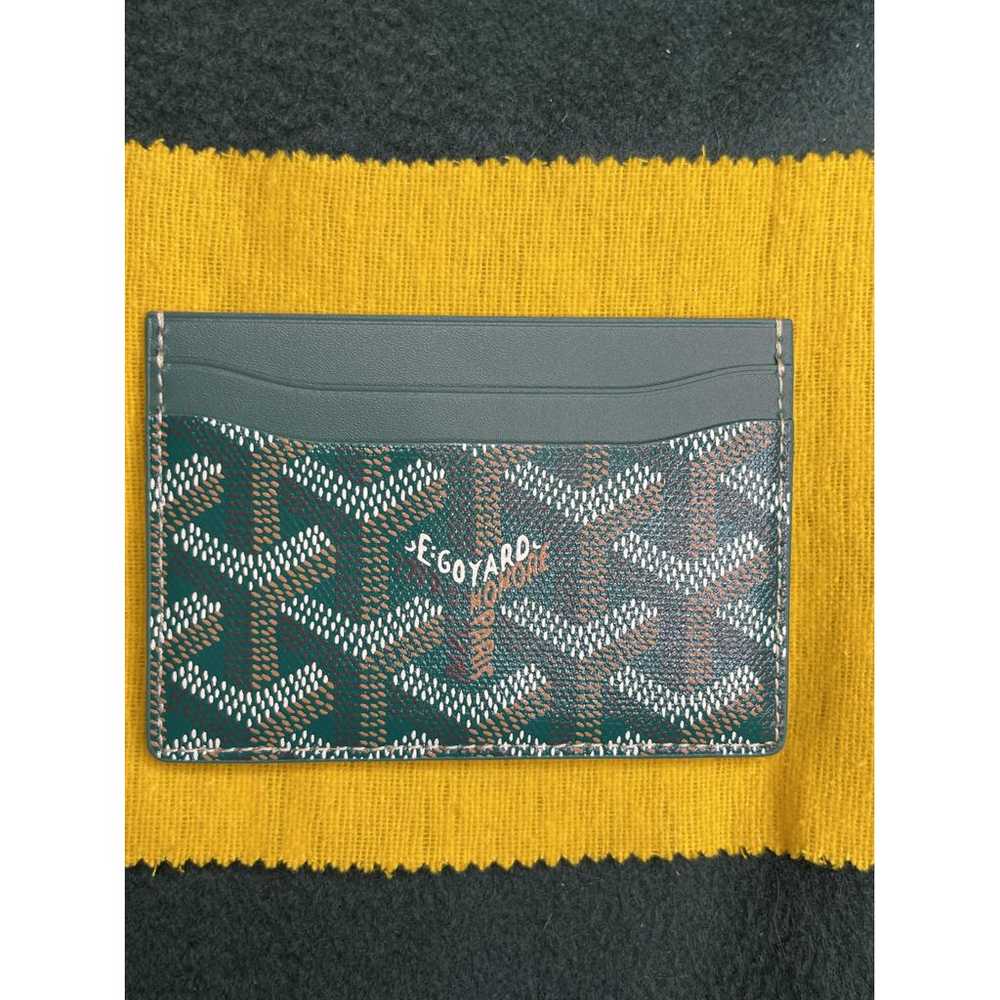Goyard Saint Sulpice leather card wallet - image 2