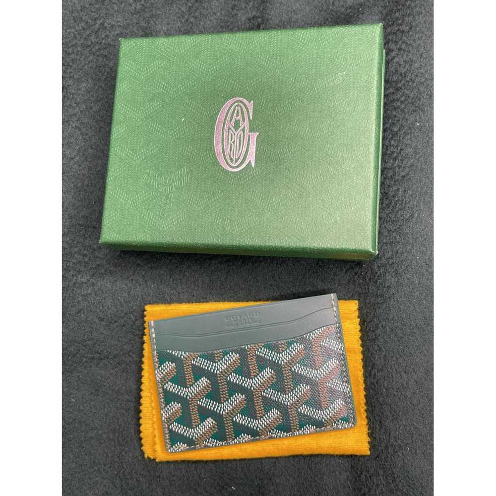 Goyard Saint Sulpice leather card wallet - image 5