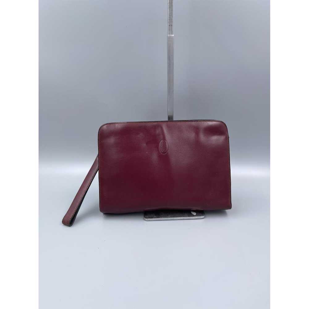 Cartier Leather clutch bag - image 11