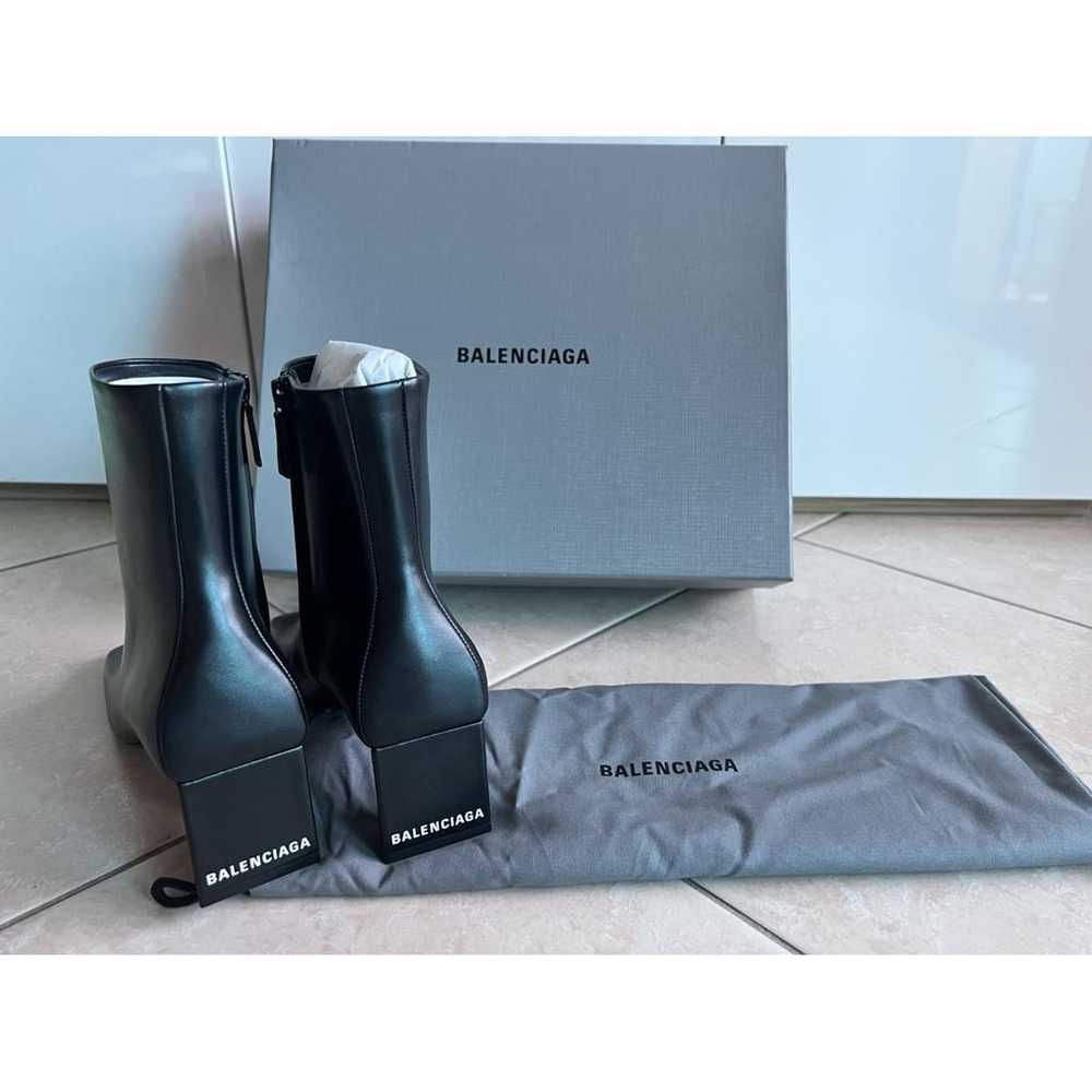 Balenciaga Knife leather boots - image 2