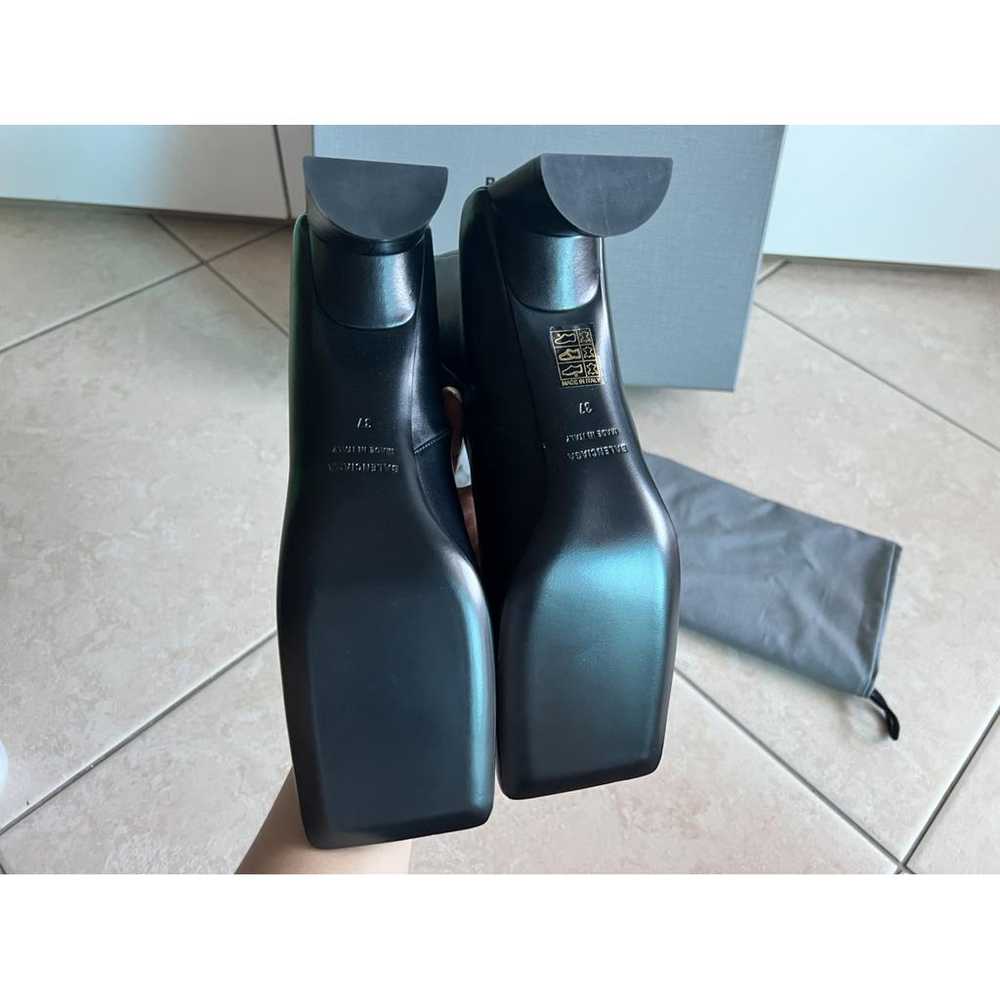 Balenciaga Knife leather boots - image 5