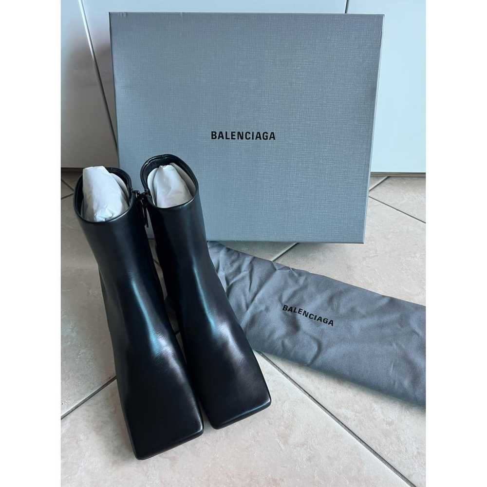 Balenciaga Knife leather boots - image 8