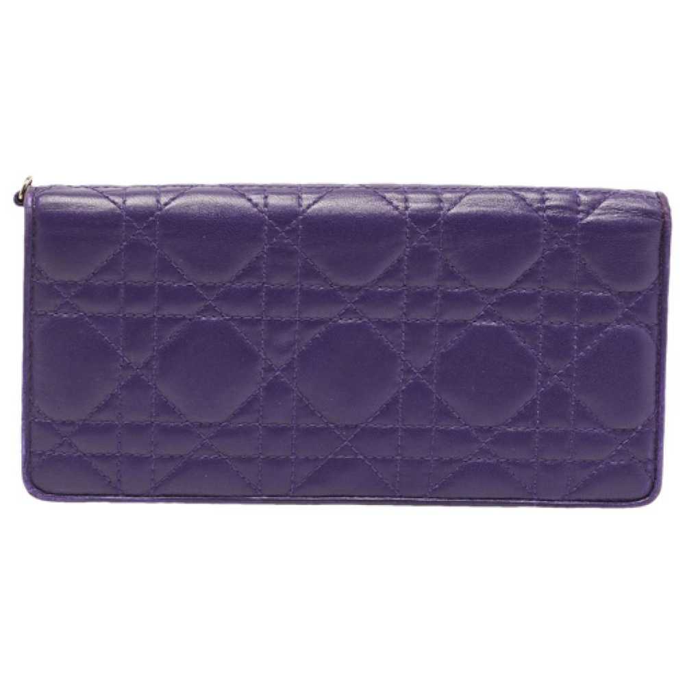 Dior Leather wallet - image 1