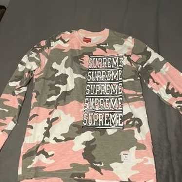 Supreme pink long sleeve - Gem
