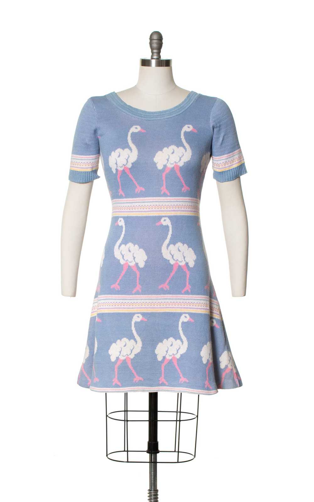 1970s ALLEY CAT by BETSEY JOHNSON Novelty Sweater… - image 1