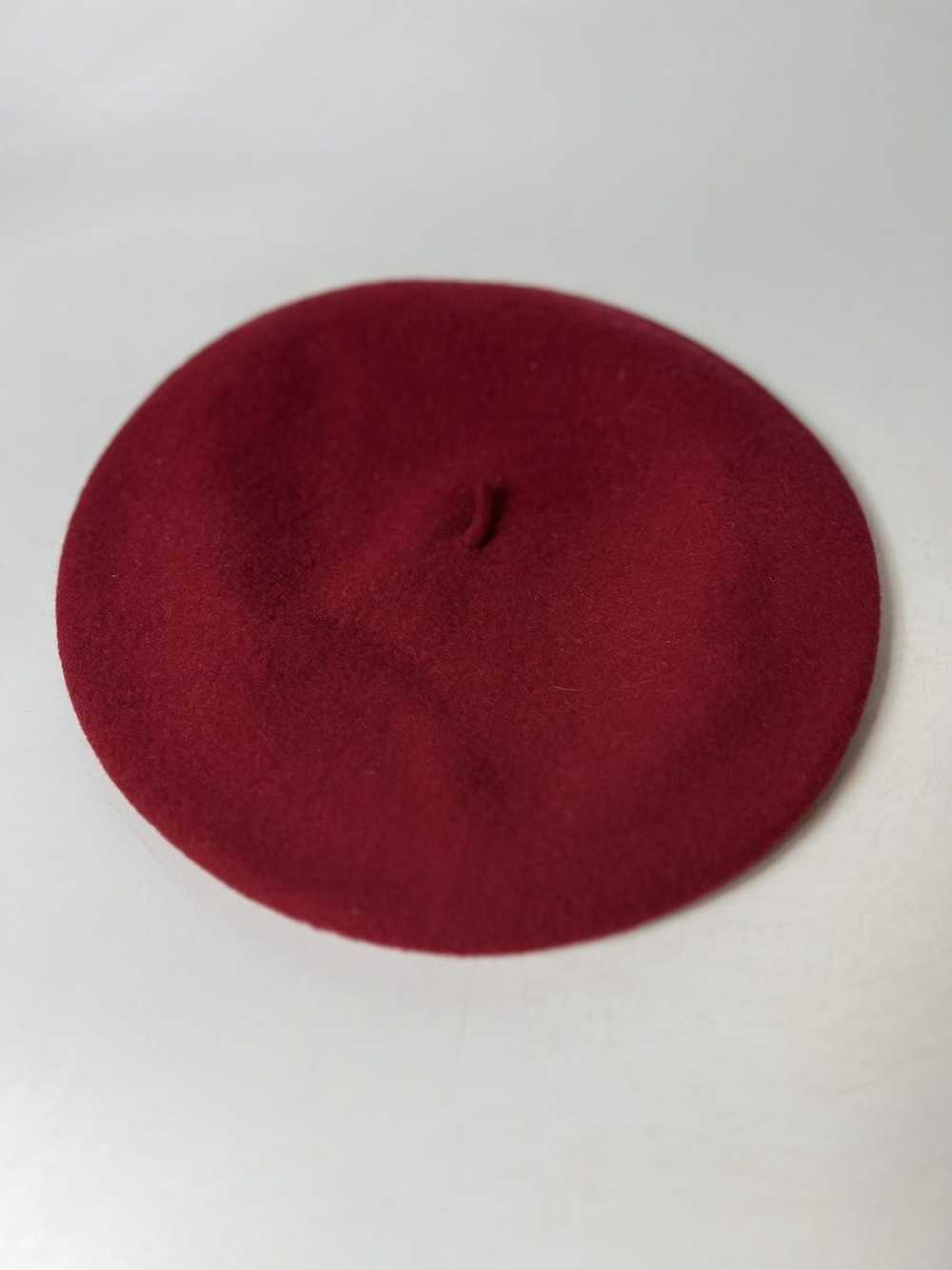 Hat × Japanese Brand × Winter Session Red Wool Vi… - image 1