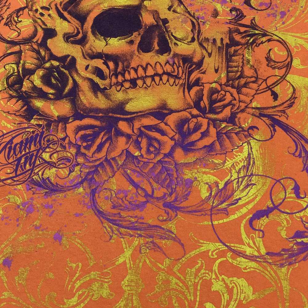 Ink × Vintage Miami Ink Skuls Skeletor 90's T-shi… - image 2