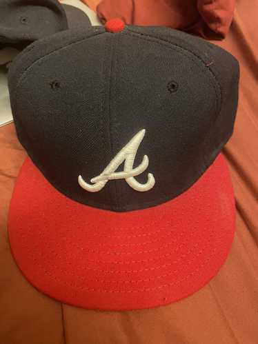 Vintage Nike Atlanta Braves Hat Throwback Adjustable Bleached 