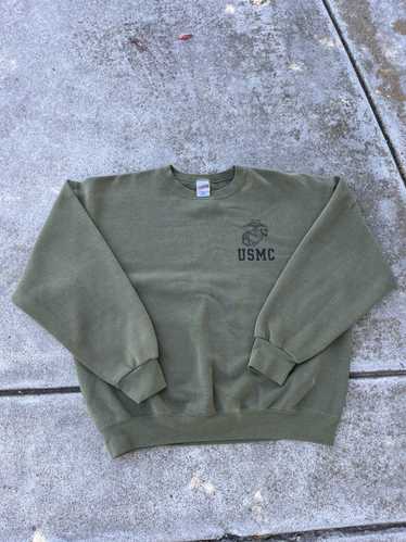 Military × Usmc × Vintage USMC Sweatshirt