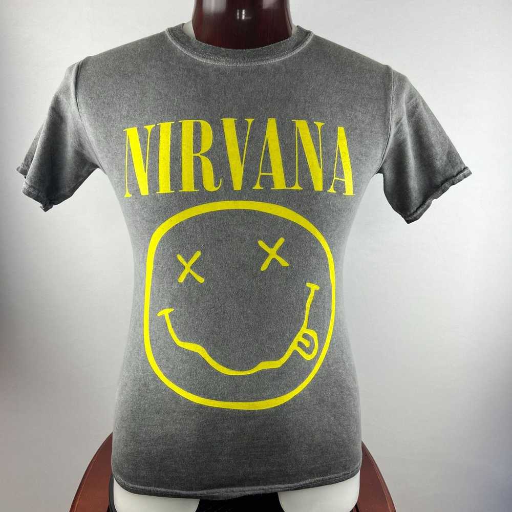 Gildan Nirvana Band Logo S T-Shirt - image 1