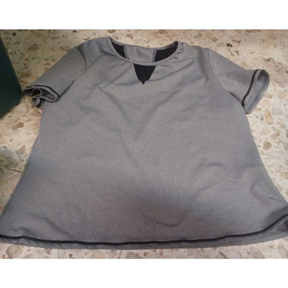 Shein Shein Curve Women's Athletic Top 4XL Gray &… - image 1