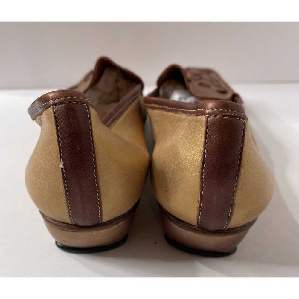 Designer Sesto Meucci Leather Loafer Driver Shoes… - image 3