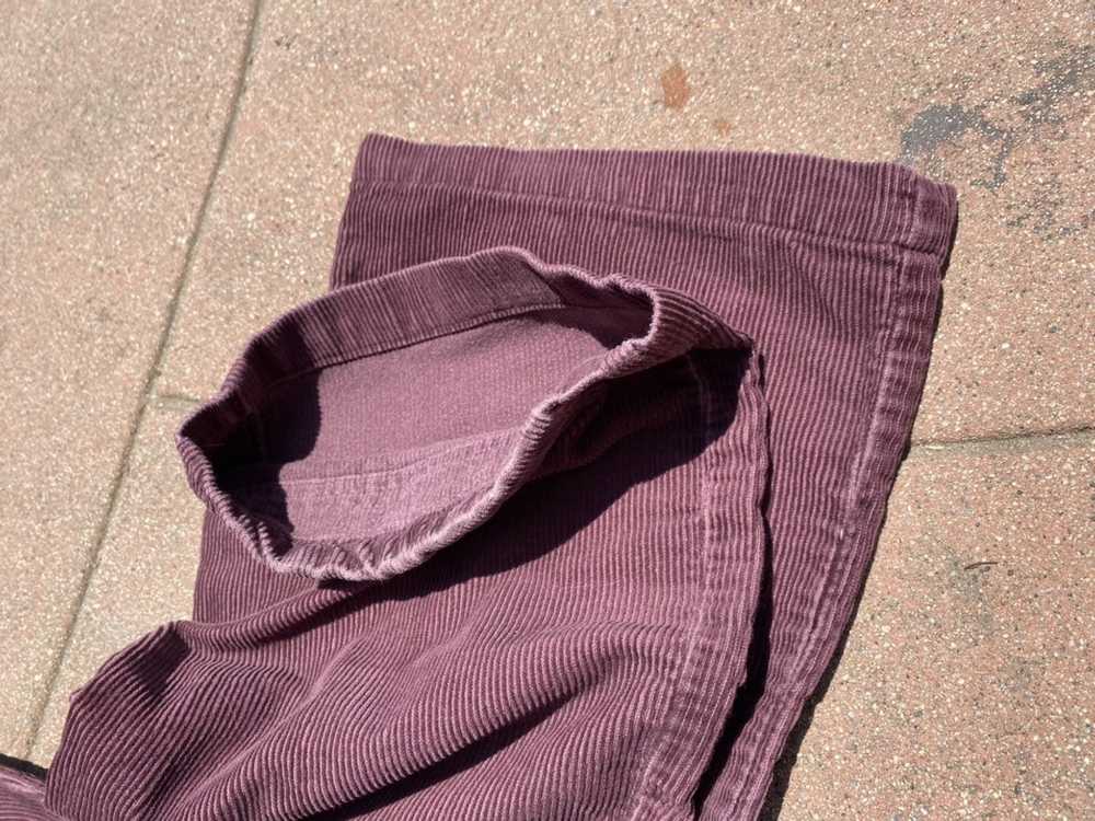 2000s Vintage Purple Low Rise Flare Pants
