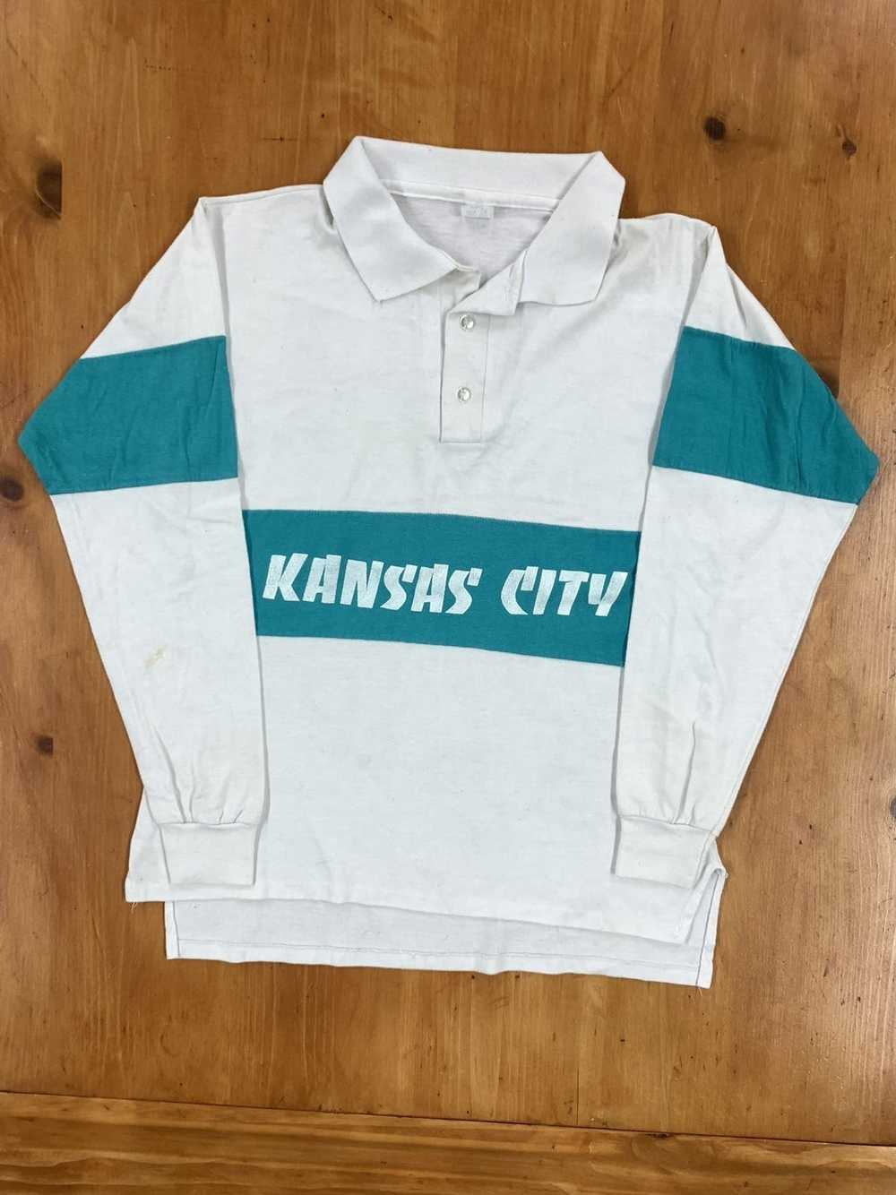 Vintage Vintage 1980s Kansas City Rugby Shirt - image 1