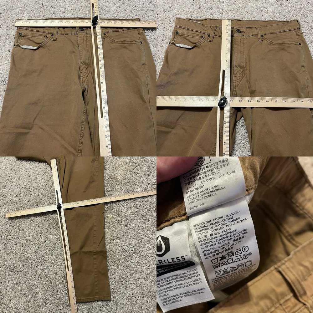 Vintage Levi’s 541 Pants 36x32 Brown Khaki Chino … - image 4