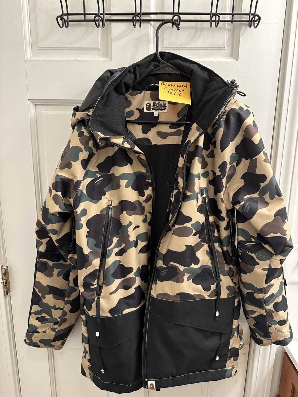 Bape 1ST CAMO SNOW BOARD JACKET TYPE 1 - image 1