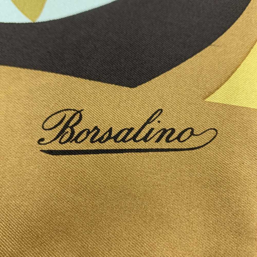 Borsalino × Vintage Borsalino Silk Scarf / Shawl … - image 4