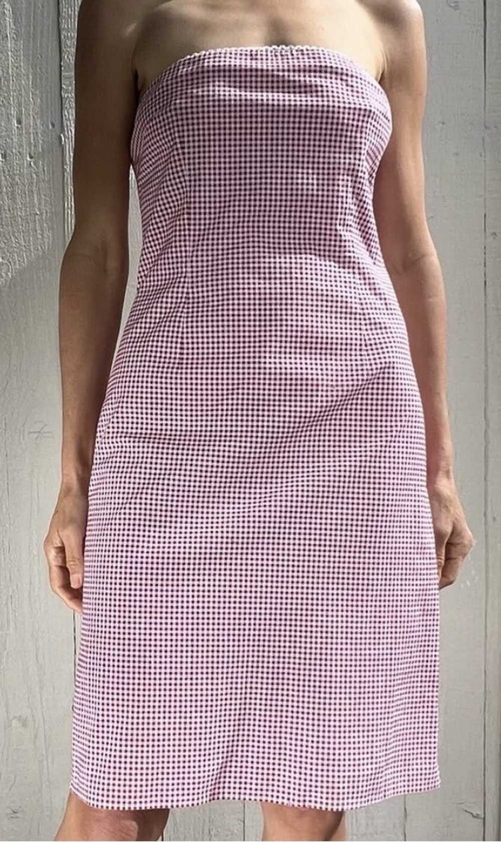 Other FRENCH CURVE CLOTHING Checkered Pattern Str… - image 2