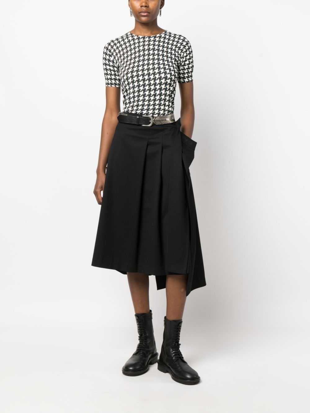 John Galliano Pre-Owned 1990s houndstooth print s… - image 2