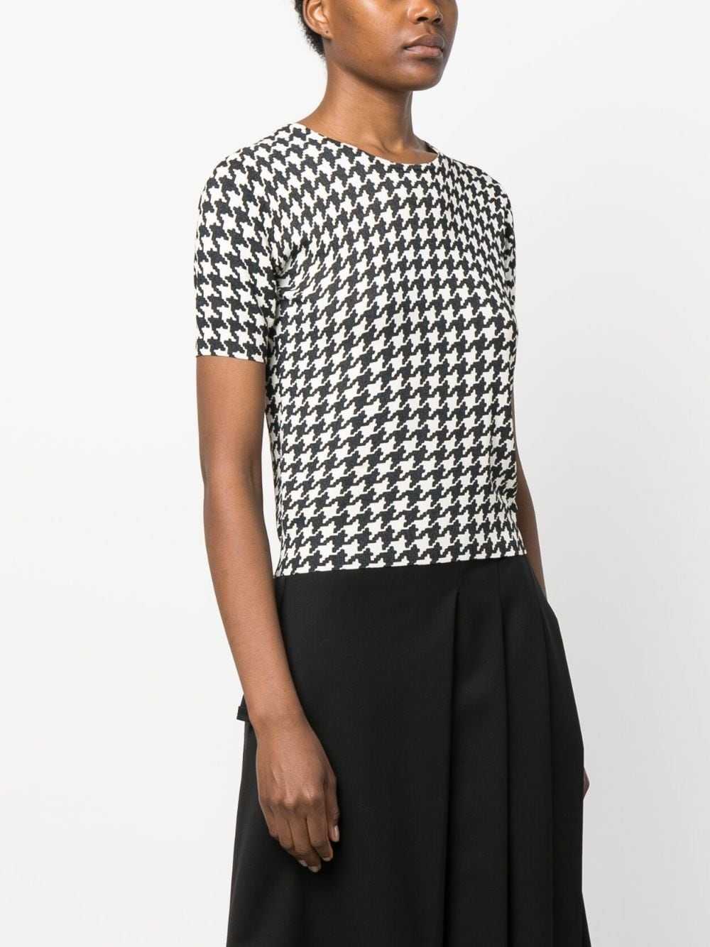John Galliano Pre-Owned 1990s houndstooth print s… - image 3