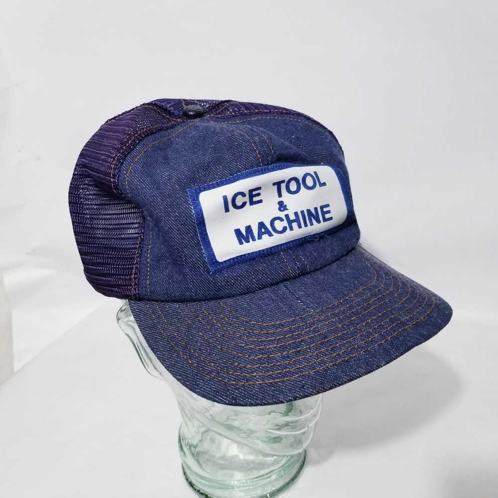 Caterpillar × Streetwear × Trucker Hat ICE TOOL &… - image 4