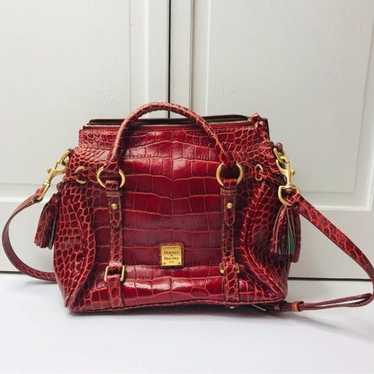 Dooney & Bourke Dooney & Bourke Red Croco Fino Cr… - image 1