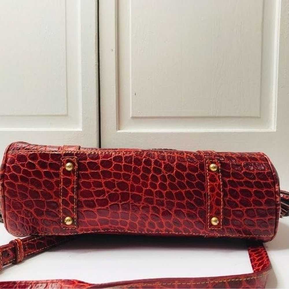 Dooney & Bourke Dooney & Bourke Red Croco Fino Cr… - image 4